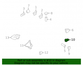 Кнопки подогрева сидений 2-го ряда Ford Edge 19-24