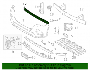 Решетка радиатора grill Mazda CX-70 25-26