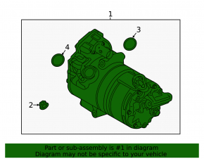 Компрессор кондиционера Volvo XC90 16-26 T8