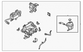 Ansamblu invertor HEV Hyundai Sonata 20-23 pentru R17