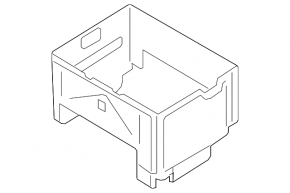 Кожух АКБ Hyundai Kona 18-23 70 amp