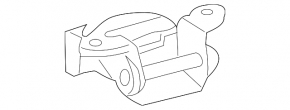 Петля двери багажника нижняя правая Lexus LX570 08-21
