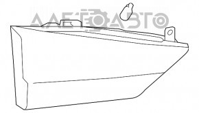 Фонарь внутренний дверь багажника левый Lexus RX350 16-22