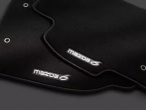 Комплект ковриков салона ткань Mazda 6 14-21 черный