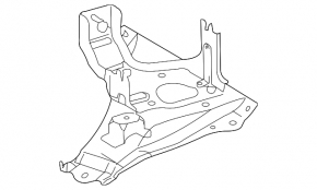 Кронштейн ABS АБС Toyota Prius 20 04-09