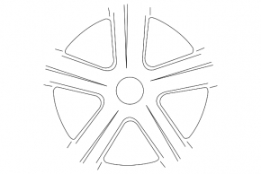 Диск колесный R17 5*112 VW Passat b7 12-15 USA