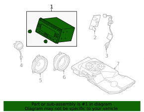 Головное устройство Subaru Forester 08-13 SH