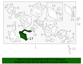 Радиатор отопителя печки Nissan Quest 11-17