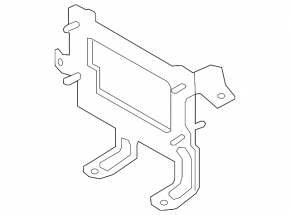 Кронштейн ECU компьютера двигателя Kia Niro 17-22 HEV, PHEV
