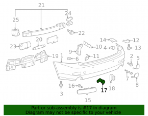 Парктроник заднего бампера Lexus GS300 GS350 GS430 GS450h 06-09 с кольцом наружный