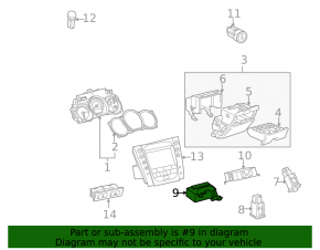 Компьютер tire pressure monitor receiver Lexus GS300 GS350 GS430 GS450h 06-11