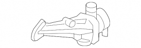 Клапан ЕГР VW Passat VW Beetle 12-13 2.5