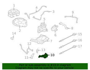 Клапан ЕГР VW Passat VW Beetle 12-13 2.5