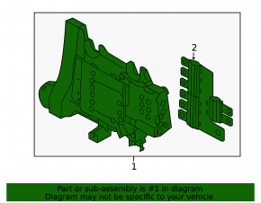 Распределительная плита АКБ Volvo XC60 18-26