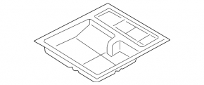 Поддон багажника BMW X3 F25 11-17