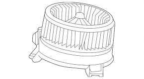 Motor ventilator încălzire Honda Civic 11-15 Civic Hybrid
