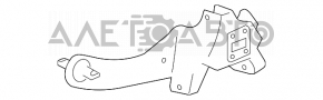 Capac spate dreapta Ford Focus usa 08-11 cu brat de control