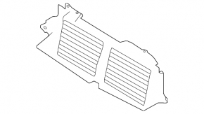 Ansamblu jaluzele deflectorului de radiator pentru Land Rover Range Rover 13-21
