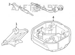 Spumă pentru scule Kia K5 21-24
