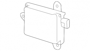 BLIND SPOT MONITOR правый Toyota Avalon 13-18