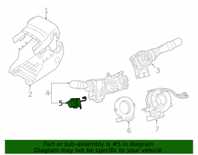 Joystick-ul de control al direcției pentru Lexus ES350 07-12