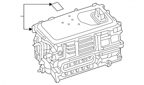 Инвертор Toyota Prius 50 19-22 AWD