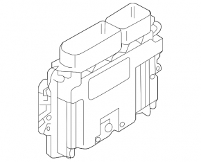 Блок ECU компьютер двигателя Hyundai Tucson 22-26 1.6T HEV