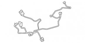 Проводка печки Toyota Rav4 19-25 hybrid