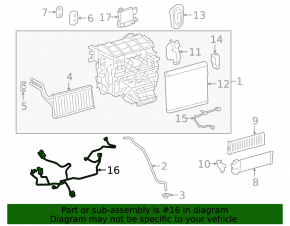 Проводка печки Toyota Rav4 19-25 hybrid