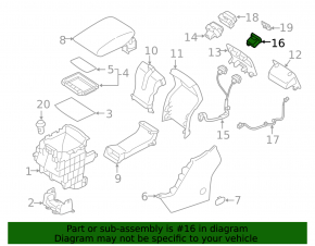 USB HUB Subaru Forester 19-21 SK