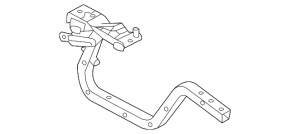 Петля крышки багажника левая Mazda 6 18-21