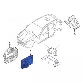 BCM Ford Escape MK4 20-