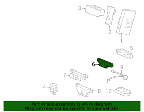 Antenna Control Unit Honda Accord 13-17