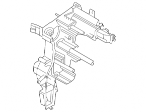 Корпус печки голый левый Kia K5 21-24