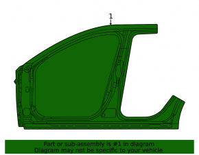 Стойка кузова центральная левая Mazda CX-50 23-26