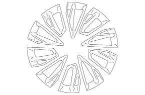 Диск колесный R18 Lexus ES250 ES300h ES350 19-23
