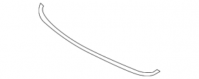 Уплотнитель капота Infiniti G25 G35 G37 4d 07-15