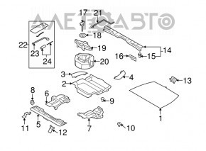 Ключ балонный гаечный Subaru Forester 08-13 SH