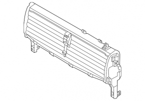 Ansamblu jaluzele deflectoarelor radiatorului Audi Q5 80A 20-24 MHEV, PHEV