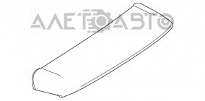 Спойлер двери багажника Mercedes W167 GLE 350 450 20-26