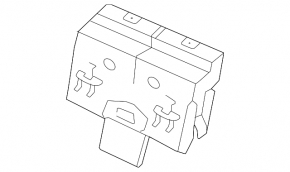 Buton de memorie scaun stânga față Nissan Rogue 21-24