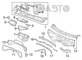 Датчик качества воздуха Module Audi A4 B8 08-16