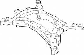 Bara spate Infiniti G25 G35 G37 4d 06-14