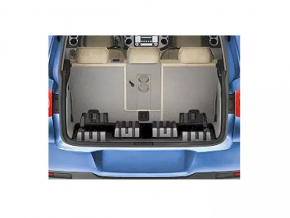 Коврик багажника ткань VW Tiguan 09-18 черный тип 2