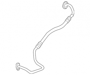 Conductă de aer condiționat condensator-compresor Mercedes GLC-class X254 43 AMG 23-25