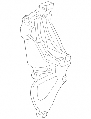 Кронштейн генератора Chevrolet Malibu 13-14 2.4 hybrid