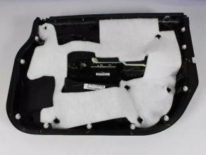 Обшивка двери карточка передняя левая Chrysler 200 11-14 черн