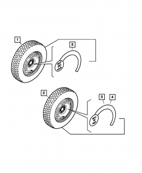 Запасное колесо R17 215/65 Falken WildPeak H/T 2017, 7мм Jeep Renegade 15-22 железка, Trailhawk