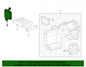 TEMPERATURE CONTROL MODULE AC AMPLIFIER Toyota Camry v50 12-14 usa