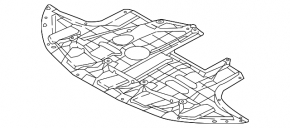 Защита двигателя Hyundai Elantra AD 17-20 1.6T sport